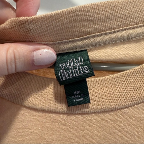 Wild Fable Hawaii Cropped Graphic T-Shirt - Tan - Picture 5 of 7